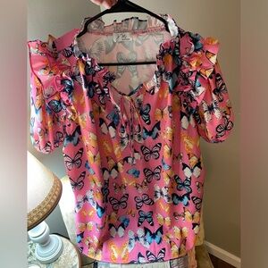 Boutique Butterfly Blouse